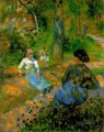 Bauern ruhen 1881 Camille Pissarro
